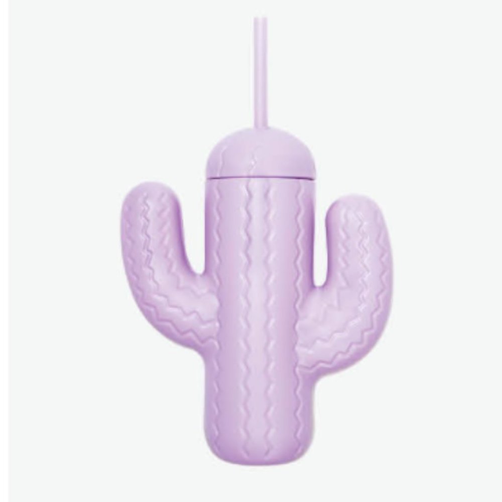 Pink Sky 21 oz. Purple Cactus Cup